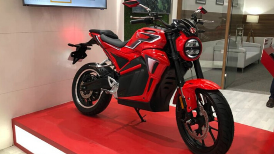 all-electric hero ae-47 motorcycle unveiled at auto expo 2020
