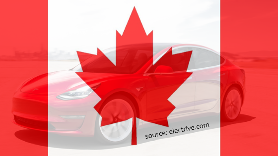 electric vehicles in Canada